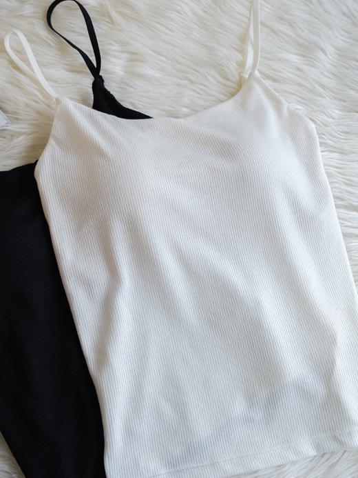 桑蚕丝混纺吊带（螺纹）ACG1BRA114 商品图9