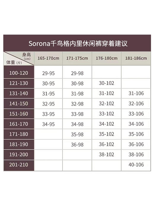 出行12号Sorona千鸟格内里休闲裤线下款 商品图1