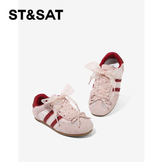 【童鞋】星期六芭蕾风蝴蝶结女童休闲德训SSE2192L1D 商品图6