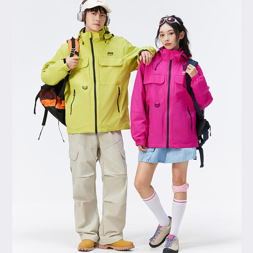 【新款】JEEP三合一冲锋衣丨户外百搭 玩转自由搭配 商品图2