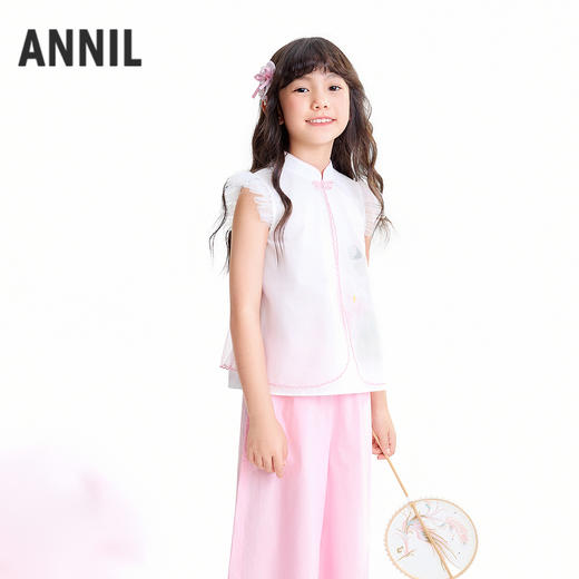【实体店同款】女童套装夏季新款安奈儿童装AG621263 商品图2