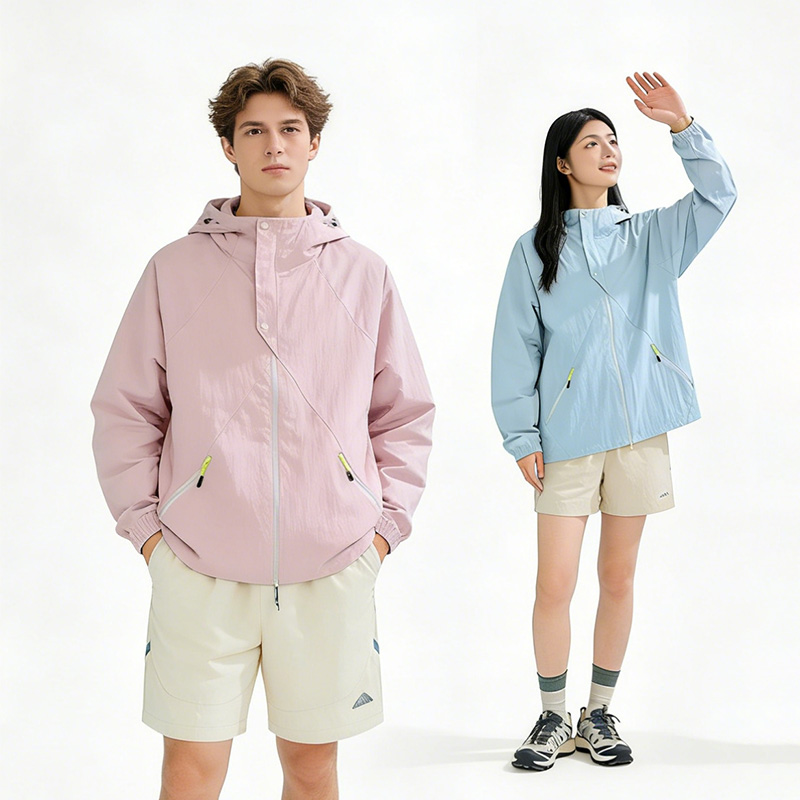 鸟家平替 情侣户外马卡龙色系防晒衣