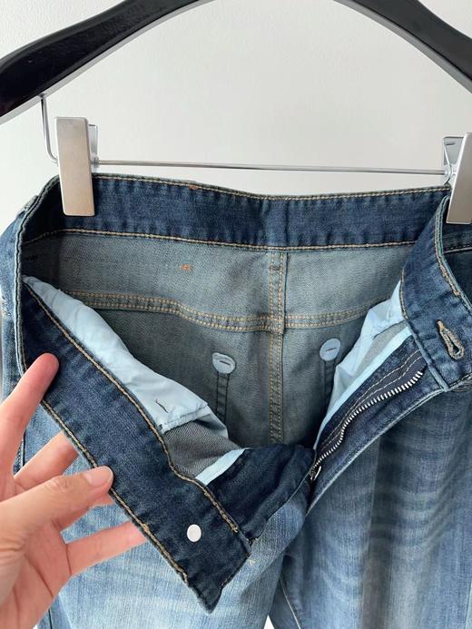 F0320147春季新品商务休闲百搭直筒男士牛仔裤长裤 商品图7