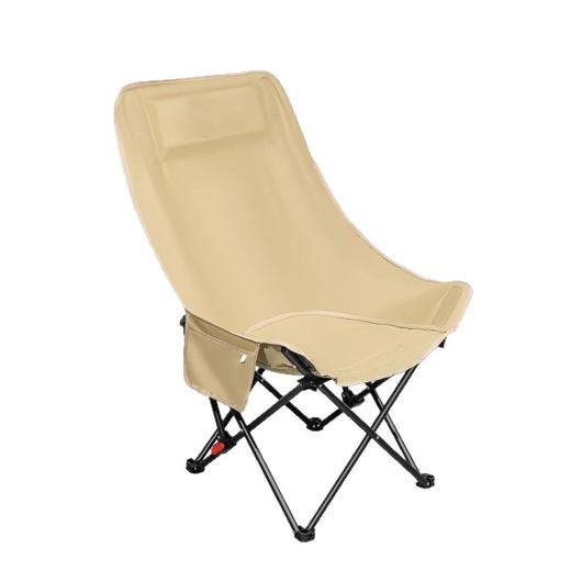 【户外游玩随坐随躺】户外月亮椅 春季户外露营野餐百搭 可坐可躺三档调节 承重260斤 可折叠方便收纳 舒适头枕 弧形人体工学设计 超舒适 商品图4