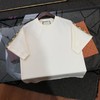 F0320133新款LOGO刺绣织带休闲圆领短袖T恤男女同款 商品缩略图1