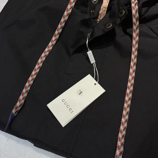 F032023新款反面定制提花满印面料男女同款双面穿连帽夹克 商品图10