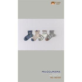 MD时尚儿童网眼小短袜1307-M（18-20cm）