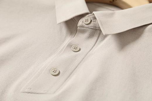 F0320135新款轻薄透气硅胶logo氨棉凉爽舒适短袖Polo衫 商品图9