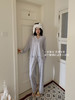 自带春日滤镜～春新款柔美碎花家居服套装  小翻领蕾丝花边精致浪漫 荷叶边下摆灵动甜美 柔软透气不闷不热睡衣套装 商品缩略图7