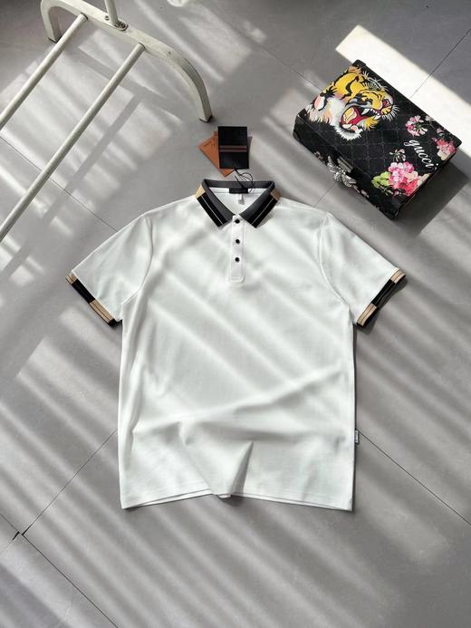 F032084春夏新款元素商务休闲男士短袖翻领T恤PoLo衫 商品图6