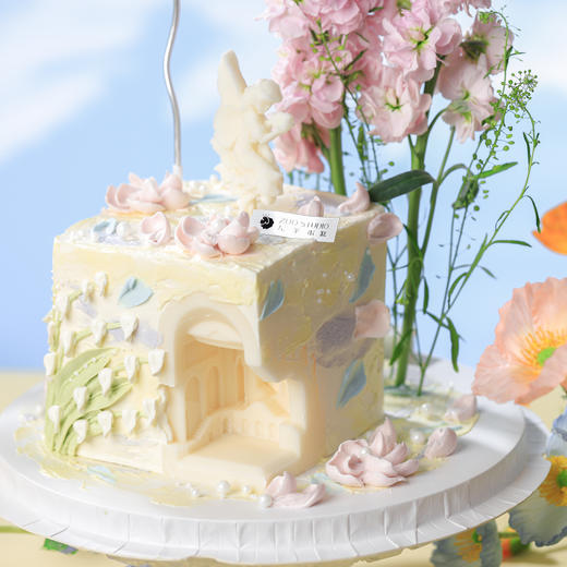 白羊座蛋糕【花与光的春日邂逅】1.5磅 香草奶油芒果夹心口味 商品图5