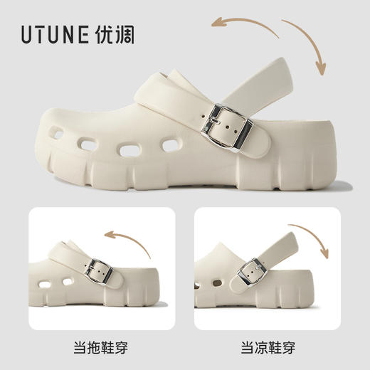 【2026春夏新款】优调UXT1526后绊带博肯拖yc0414008 商品图3