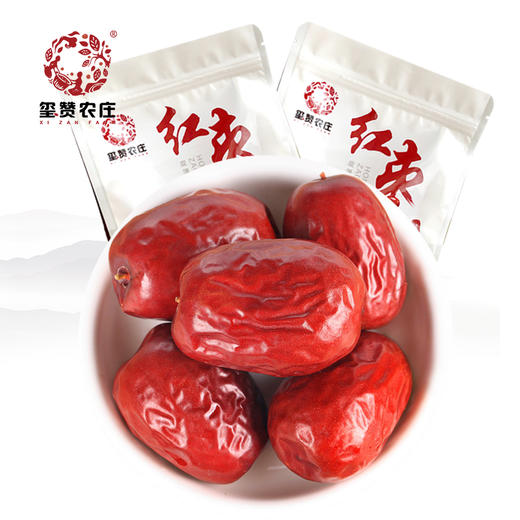 宁夏中宁大枣 个大皮薄 核小肉厚 肉质紧实软糯 0添加、0熏硫、0防腐 商品图1