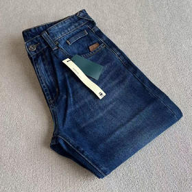 【a61】经典蓝色磨白水洗男子休闲牛仔长裤！！