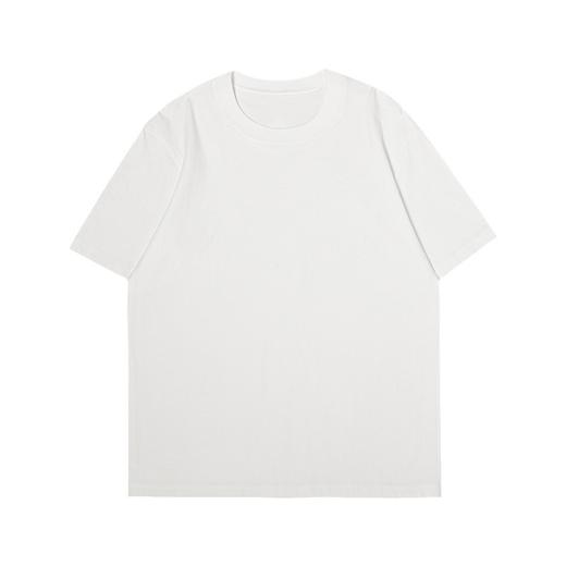 【宽松显瘦❗️纯棉印花T恤】精梳棉面料柔软亲肤，落肩剪裁不挑身材，多色可选❗️吸湿透气不闷汗，夏季宽松五分袖潮流简约印花上衣情侣L 商品图4