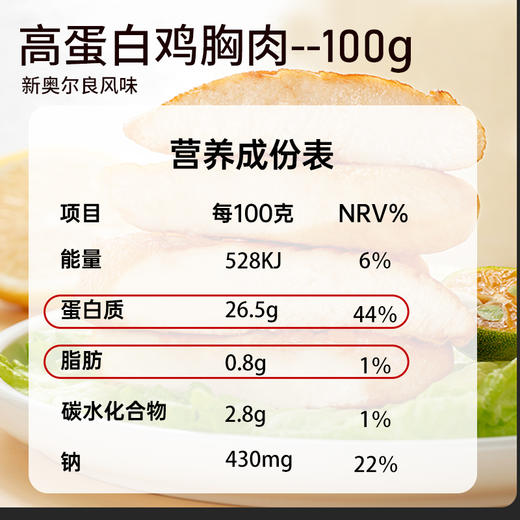 食欣食益低脂鸡胸腿肉即食健身代餐解馋饱腹非0低脂肌肉零食休闲 商品图14