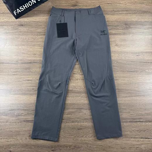 F0320119立体剪裁松紧腰抽绳设计四面弹春季新款裤动运休闲敞口长裤 商品图5