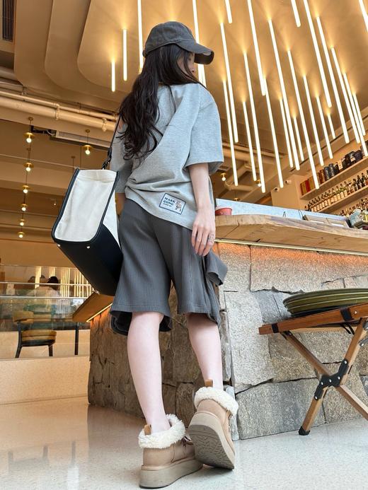 MAR* 26Ss春夏新款 斜开肩短袖T恤（MM） 商品图2