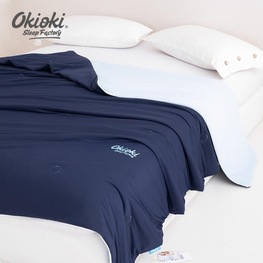 新西兰进口OKIOKI 冰丝凉感深睡被 透气排湿 不闷不粘 3色可选 商品图2
