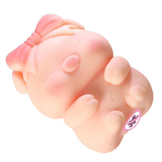 漫渺小猪宠动物名器软男用自慰解压情趣用品可插臀成人手办飞机杯 商品图4