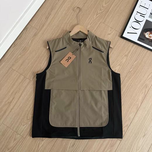 F032003春秋新款轻薄高弹透气速干男款轻量跑步马甲 商品图3