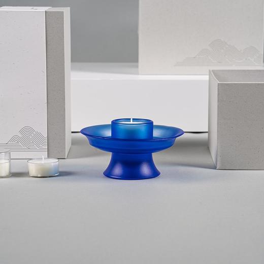 唐韵高足托盘式烛台 琉璃制品 商品图4