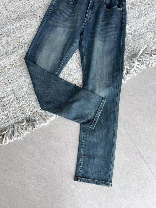 F0320147春季新品商务休闲百搭直筒男士牛仔裤长裤 商品图8