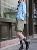 TYNVIE 领结袖衬衫-蓝色 商品缩略图10