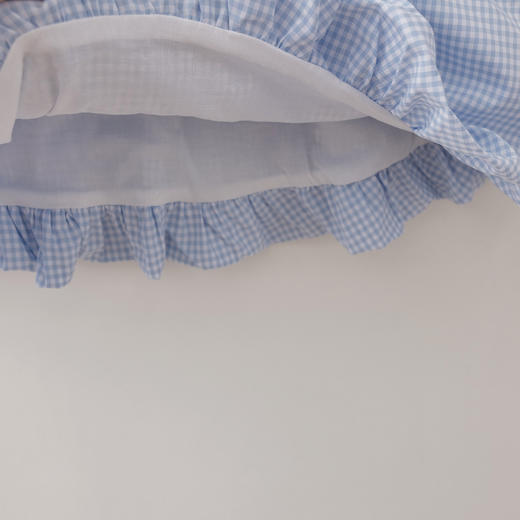 马克珍妮元气花苞女童纯棉格纹半裙2026年夏装新款560625 商品图4