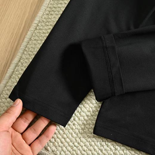 F032010春季新品户外运动休闲圆领拼色口袋长袖套头衫 商品图6