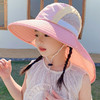 【儿童防晒帽❗️大帽檐】儿童防晒帽大帽檐防紫外线夏季男童女童圆顶沙滩帽子遮阳帽太阳帽。ya 商品缩略图0