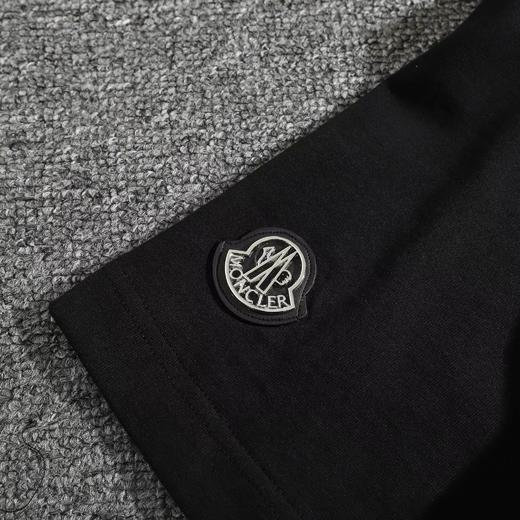 F032054早春新款舒适透气休闲简约百搭刺绣字母纯棉T恤 商品图7