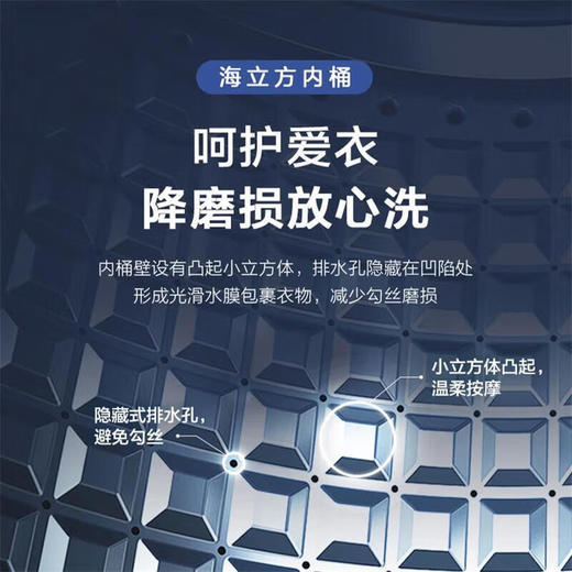 海尔（Haier）波轮洗衣机家用8公斤全自动租房用内衣洗脱一体 XQB80-M308 商品图3