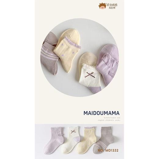 MD时尚儿童小短袜1332-L（20-22cm） 商品图4