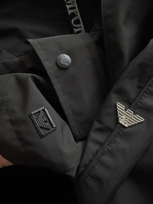 F0320110随意穿搭都好看简约时尚通勤防风纯色拉链夹克外套男款 商品图9