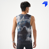 内道风行印花风洞坎肩男款越野跑步运动散热透气轻量坎肩 商品缩略图4