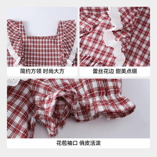 【实体店同款】女童短袖上衣夏季新款安奈儿童装AG621231 商品图4