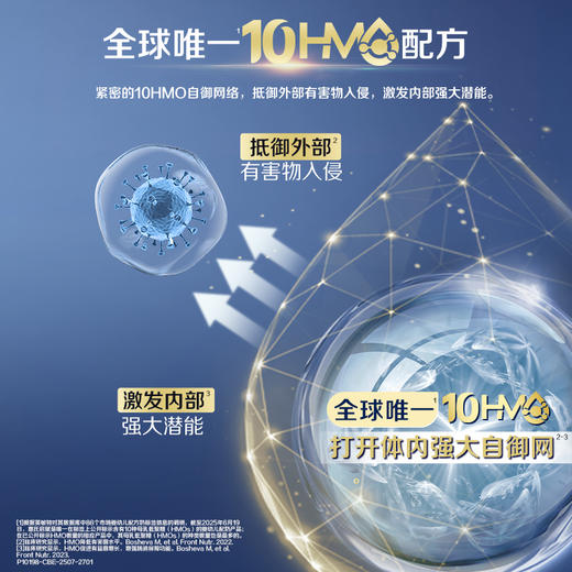 惠氏（Wyeth)【重磅新品】启赋未来10HMO三段800g（效期28年1月） 商品图3