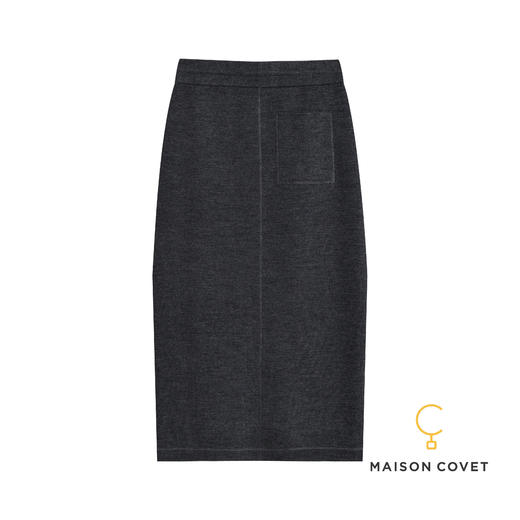 MAISON COVET 美丽诺羊毛半裙 商品图1