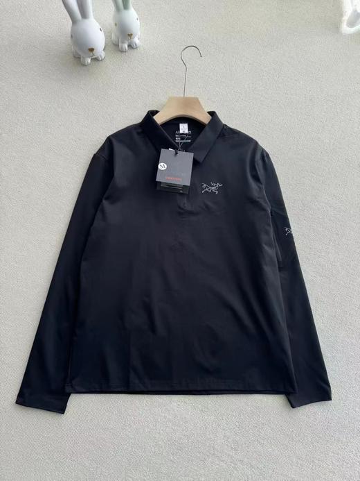 F032067简约百搭颜色耐看男士长袖T恤春秋新款Polo衫 商品图7