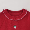 马克珍妮草莓甜心女童花边罗纹T2026年夏装新款560681 商品缩略图4