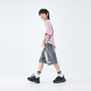 蓝汽水2026夏新款男童休闲裤青少年美式复古水洗街头潮酷牛仔短裤 商品缩略图4