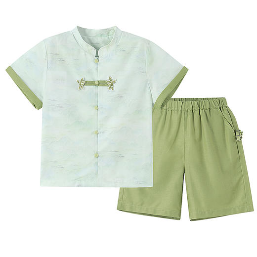 【实体店同款】男童套装夏季新款安奈儿童装XB621166 商品图6