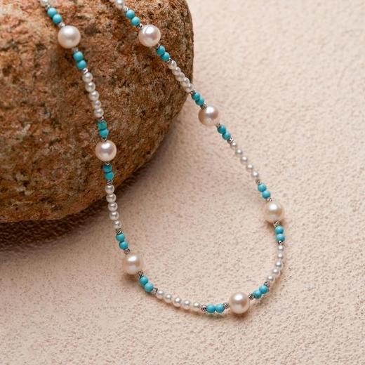 【春夏百搭款】Manreya玛芮雅春夏首饰系列丨彩色项链、多巴胺手链、花瓣耳钉项链、珍珠耳夹款 商品图2