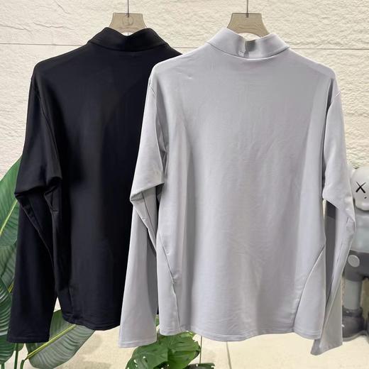 F032038新款户外透气打底衫男女款半拉链套头卫衣长袖 商品图1
