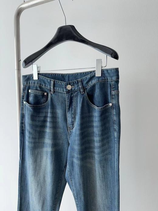 F0320147春季新品商务休闲百搭直筒男士牛仔裤长裤 商品图2