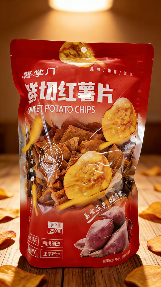 薯掌门鲜切红薯片 商品图5