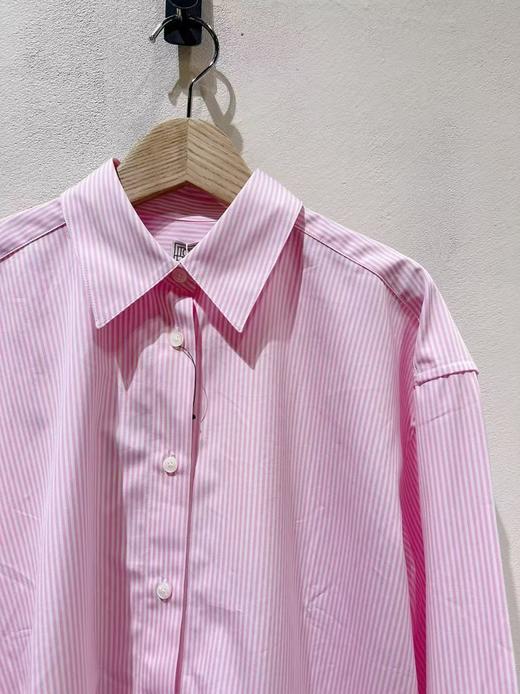 女款条纹长袖衬衫fe 商品图2