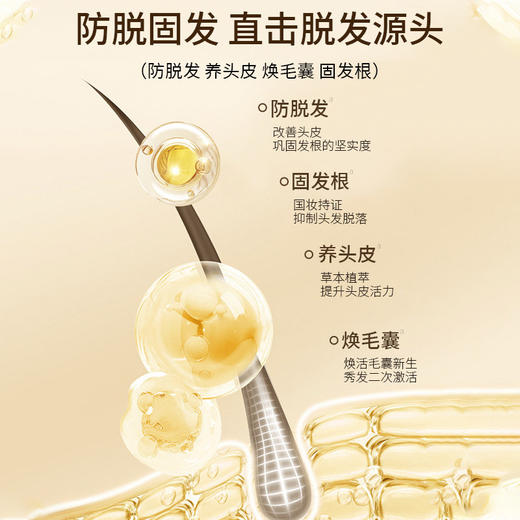 【防脱密发液】植物防脱固发精华液植物精粹科学防脱 商品图3