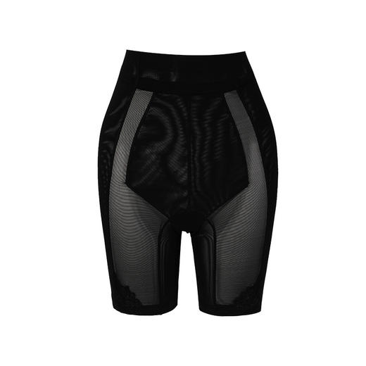 重工蕾丝~官网2000+  提臀收腹彩纱绣花蕾丝网纱塑身裤棉质底裆美体塑形内裤女 商品图5